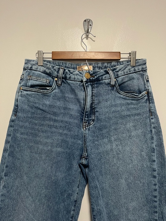 Kut From The Kloth Meg Fab Ab Wide Leg Blue Jeans 10 - Picture 2 of 10